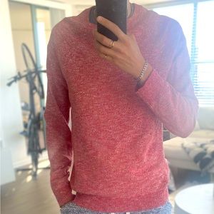 H&M Red/Coral Crewneck Sweater Small (Men) Unisex